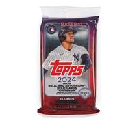 MLB 2024 Topps Baseball Serie 2 Fat Pack | 36 Carte Per Pack