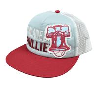 MLB American Needle Feltro Applique Snapback Rete Cappello Philadelphia Phillies
