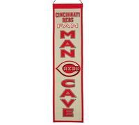 MLB Baseball Cincinnati Reds Uomo Cave Gagliardetto Pennant Striscione di Lan...