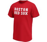 MLB Boston Red Sox T-Shirt Mono Team Wordmark Premium Graphic Baseball
