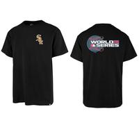 MLB Chicago White Sox T-Shirt Backer COOP World Series 2005 Nero Baseball