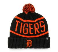 MLB Detroit Tigers Berretto di Lana Cappello Invernale Black Calgary Cuff Knit