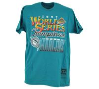 MLB Mitchell & Ness Florida Marlins Campioni Della World Series Maglietta Uomo