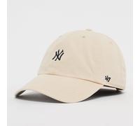 47 Brand Cappellino MLB New York Yankees Base Runner '47 Clean Up Bianco Taglia unica