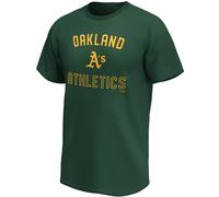 MLB Oakland Athletics - Maglietta Mono Team Arch Core Graphic Verde, verde, XL