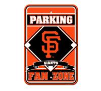 MLB San Francisco Giants Plastic Parking Sign One Size Team Color