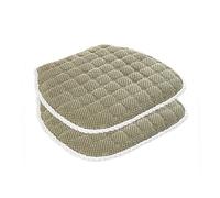 MLCYYJS Cuscini per sedie da pranzo per sedie da pranzo, confezione da 2, cuscini per sedie da pranzo con cravatte, cuscino individuale per sedie da cucina a forma di U, cuscini antiscivolo, stile