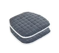 MLCYYJS Cuscini per sedie da pranzo per sedie da pranzo, confezione da 2, cuscini per sedie da pranzo con cravatte, cuscino individuale per sedie da cucina a forma di U, cuscini antiscivolo, stile