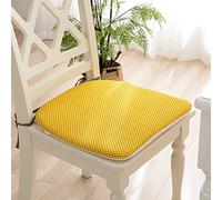 MLCYYJS Set di 4 cuscini per sedie da pranzo XL con cravatte, cuscini per sedie da pranzo antiscivolo, traspiranti e traspiranti, tessuto a rete lavabile, buona permeabilità all'aria per l'estate