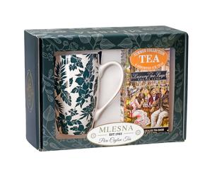 Mlesna Scatola con tazza Green Flower e tè (30 filtri)