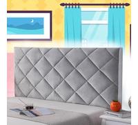 mlhk Copritesta Letto Matrimoniale Bianco Copri Testiera Letto Una Piazza E Mezza 140 Cuscini Da Lettura Copri Testata Letto Matrimoniale Soft Lavabile per Decorazione Camera,grey-190cm