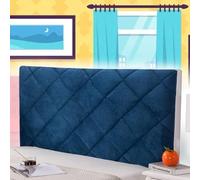 mlhk Copritestata del Letto Matrimoniale Imbottito Copri Copertura per Testiera Letto Elastica Per Letto Fodera Premium Protezione Lavabile per Decorazione Camera Letto,blue-220cm