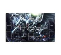 Mlikemat New Playmat Blue-Eyes Ultimate Dragon Mouse Pad TCG CCG Trading Card Game Mat + Free Bag (ZD014-106)