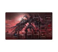 Mlikemat Nuovo Playmat Destiny Hero - Plasma TCG CCG OCG Trading Card Game Mat con zone + sacchetto in omaggio (ZD014-452-A)