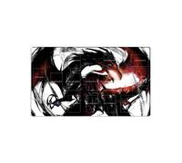 Mlikemat Nuovo tappetino da gioco Drago Nero Occhi Rossi Tappetino per mouse Gioco di carte collezionabili TCG CCG + borsa omaggio (ZD014-411)