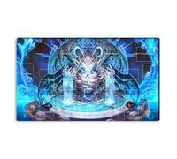 Mlikemat Nuovo Tappetino Runick Fountain TCG OCG CCG Tappetino per Carte da Gioco Mouse Pad con Zone + Borsa (Z0014-758-A)