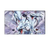 Mlikemat Playmat Dragon Magia Master TCG CCG OCG Trading Card Game Mat Tappetino da tavolo con zone + borsa (YG001-182-A)