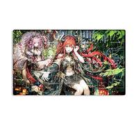 Mlikemat Playmat Traptrix Girls TCG CCG OCG Trading Card Game Mat con zone + borsa (ZD039-045-A)