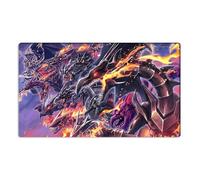 Mlikemat Red Eyes Black Dragon TCG CCG ZD014-624-K Tappetino da gioco e per mouse scambiabili per carte senza zone e sacchetto incluso