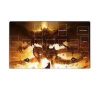 Mlikemat Tappetino da gioco con il drago alato di Ra TCG CCG + borsa in omaggio (ZD014-902-A)