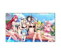 Mlikemat Tappetino da gioco Dragonmaid Girls TCG CCG Trading Card Game Mat Desk Mouse Pad No Zone + Borsa gratuita (ZD039-337-K)