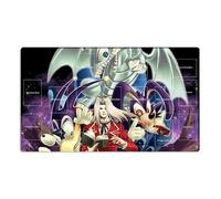 Mlikemat ZD014-131-A - Tappetino da gioco Blue-Eyes Toon Dragon, CCG TCG, tappetino da gioco e borsa gratuita, LX02-ZD014-A