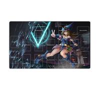 Mlikemat ZD014-20-A - Tappetino da gioco Dark Magician Girl, CCG TCG e borsa gratuita, LX02-ZD014-A