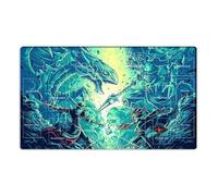 Mlikemat ZD014-263 Tappetino da gioco Dark Magician Black Rose Dragon TCG CCG tappetino per mouse e da gioco per carte scambiabili e sacchetto incluso