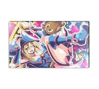 Mlikemat ZD014-869-K-No Zones - Tappetino da gioco per carte collezionabili con personaggio della maga oscura Kuriboh TCG CCG, senza zone