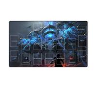 Mlikemat ZD039-910-A - Tappetino da gioco per carte collezionabili con gatto squalo e gigantesco Splight TCG CCG + borsa in omaggio