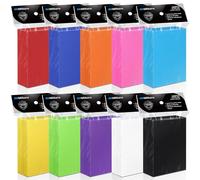 Mlikero 1000 Pezzi Bustine Carte, 66 x 91mm Bustine Protettive, Penny Card Sleeves a 10 Colori, Proteggi Carte Carte Collezionabili, Carte Sportive