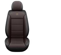MLINGK Coprisedili per auto adatti per Fiat Panda 4 × 4 / Panda Van/Panda Sport/Panda 100HP / Panda Cross/Panda Climbing vera pelle impermeabile e traspirante 5 sedili coprisedili ricambi auto, caffè