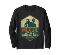 MLK Jr Historic Park Camicia Ebenezer Chiesa Diritti Civili Maglia a Manica