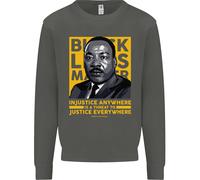 MLK Martin Luther King Black Lives Matter Felpa Per Bambini