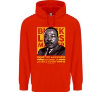 MLK MARTIN LUTHER KING BLACK LIVES MATTER Uomo Felpa