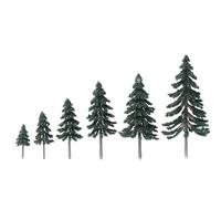 MLKCYCMTS 30 alberi di cedro modellini di treno, modellini di edifici, per lavori fai da te, paesaggi paesaggistici (8,5 cm)