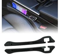 MLLAS 2Pezzi Riempitivo per Sedili Auto per Fiat Panda 3 (III) 312/319 I 2012-2022, Striscia a Prova di Perdite sul Lato del Sedile,Car Seat Gap Filler,Black