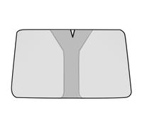 MLLAS Parasole Auto Parabrezza per Mini Aceman, Pieghevole Parasole, Protezione Solare, Protezione UV Accessori per Auto,Silver-140 * 70cm