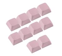 Mllepjdh 10 Pz 1U XDA Profilo Keycap Set Multi Colore PBT Blank Keycaps Installazione Tastiera Meccanica Keycaps Personalizzati