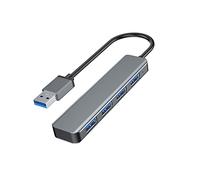 Mllepjdh 4 Porte USB 3.0 Hub Splitter per Computer Portatile Hub USB 2.0 Alimentato 5Gbps Tastiera Adattatore Per Unità Stampante, Fotocamera USB 3.0 2.0 Hub Splitter Adattatore Tipo Cavo