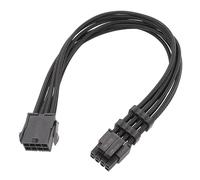 Mllepjdh Adattatore di alimentazione CPU da 8 pin maschio a 8 pin, cavo di prolunga per CPU a linea modulare, 30 cm, 18 AWG, facile da installare e utilizzare