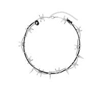 [Mllepjdh] Alla ricerca di un accessorio unico perfetto per lo stile punk o trendsetter, decorazione della collana di biancospino gotico