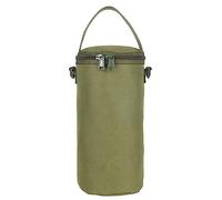 Mllepjdh Campeggio all'aperto Picnic per serbatoio di stoccaggio borsa protettiva per custodia portatile bottiglia d'acqua Protector Storage Pouc cilindro copertura, Grande verde.