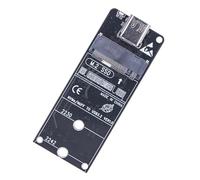 Mllepjdh Convertitori da NVMe a USB 3.2 Gen2x2 Trasferimento Dati Veloce Stati Solidi Recinzione Disco 20Gbps Adattatore USB C Per 2230/2242 Solid States Disk