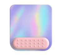Mllepjdh Cuscinetto poggiapolsi ergonomico in memory foam con base in silicone antiscivolo per uffici e giochi Comfort ergonomico poggiapolsi