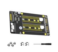 Mllepjdh Doppio NVME A SFF8654 8i Adattatore Schede Madri PCIe Bifurcation Per Giocatori E Utenti Professionali Accessorio
