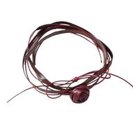 [Mllepjdh] Girocollo in pelle multiuso a forma di fiore collana multistrato da donna collana da festa accessori per il collo