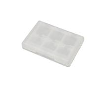 Mllepjdh Porta carte da gioco in ABS con 28 scomparti, custodia protettiva, compatta da viaggio per cartucce, protezione portatile per carte da gioco
