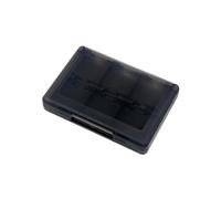 Mllepjdh Porta carte da gioco in ABS con 28 scomparti, custodia protettiva, compatta da viaggio per cartucce, protezione portatile per carte da gioco