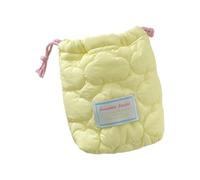 [Mllepjdh] Sacchetto di trucco imbottito sacchetto di lavaggio custodia protettiva per fotocamera da toilette portatile con cordino di stoccaggio cosmetico custodia protettiva di stoccaggio per il